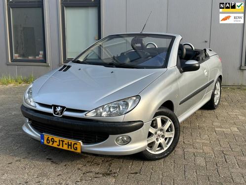 Peugeot 206 CC 1.6-16V LEER AIRCO APK 1 JAAR, Auto's, Peugeot, Bedrijf, Te koop, Airbags, Airconditioning, Centrale vergrendeling
