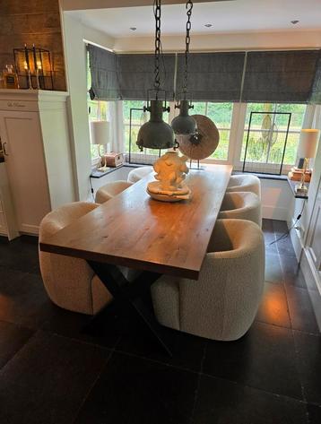 6 Prachtige crème kuip fauteuils! beschikbaar voor biedingen