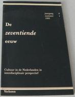 De zeventiende eeuw, cultuur in de Nederlanden in interdisci, Gelezen, Ophalen of Verzenden, 17e en 18e eeuw