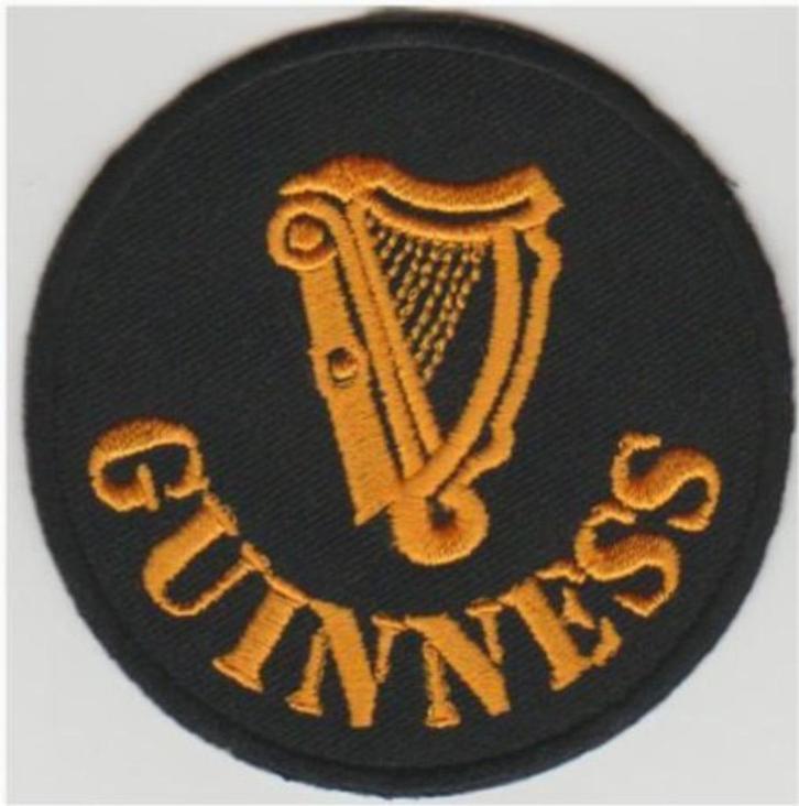 Guinness stoffen opstrijk patch embleem, Verzamelen, Merken en Reclamevoorwerpen, Nieuw, Overige typen, Verzenden