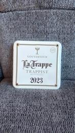 emaille la trappe trappist, Ophalen of Verzenden, Zo goed als nieuw, Reclamebord