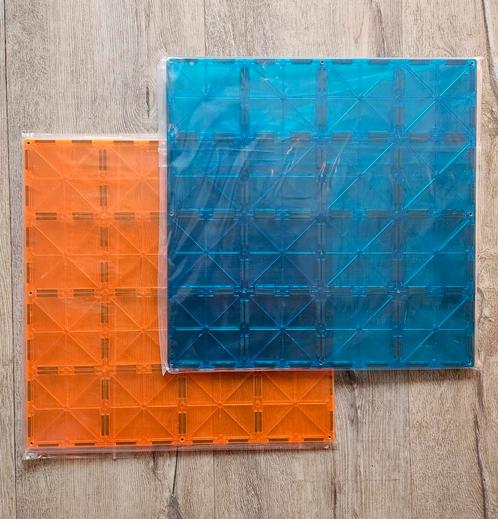 2 grondplaten voor Magnetic Tiles | Nieuw, Kinderen en Baby's, Speelgoed | Educatief en Creatief, Nieuw, Knutselen, Bouwen, Puzzelen
