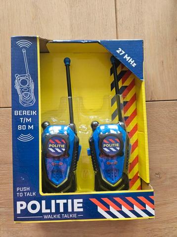 Politie Walkie Talkie - Nieuw in Verpakking beschikbaar voor biedingen