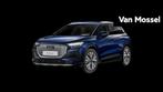 Audi Q4 e-tron 45 quattro Advanced 286 PK | Trekhaak | Omgev, Auto's, Audi, Stof, 82 kWh, Blauw, 2135 kg