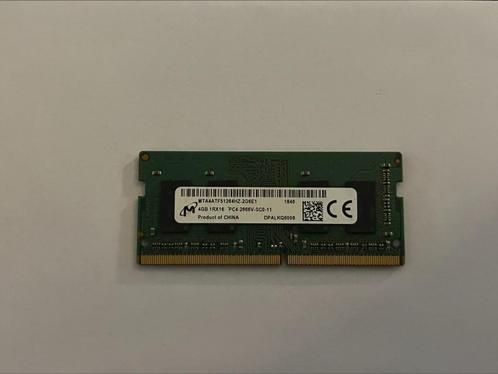 Gebruikte geheugen laptop 4gb ddr4, Computers en Software, RAM geheugen, Zo goed als nieuw, Laptop, 4 GB, DDR4, Ophalen of Verzenden