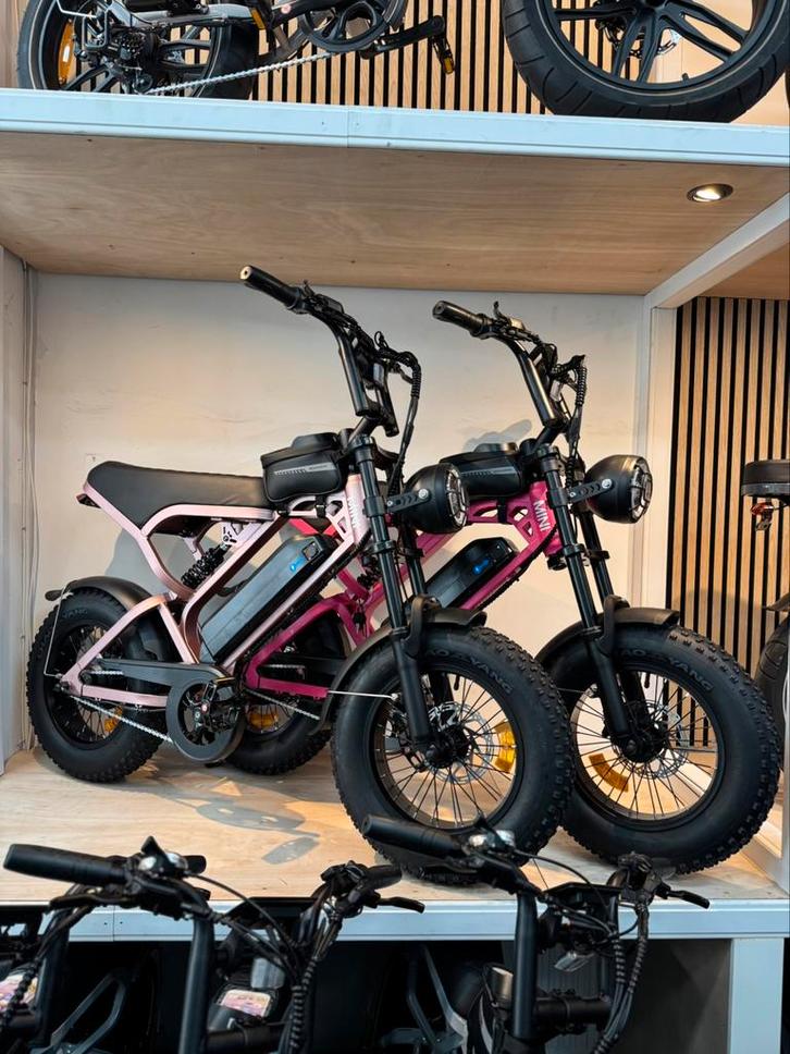 Fatbike Mini V20 Zwart Rose Gold Pink V20 V29 S20 OUXI V8, Fietsen en Brommers, Elektrische fietsen, Nieuw, Overige merken, 59 cm of meer
