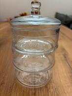 Riviera maison glazen voorraadpot, Huis en Inrichting, Woonaccessoires | Etagères, Ophalen, Zo goed als nieuw