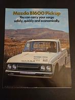 Brochure Mazda B1600 Pickup 1973, Ophalen of Verzenden, Zo goed als nieuw, Mazda