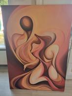 Schilderij abstract., Antiek en Kunst, Kunst | Schilderijen | Abstract, Ophalen