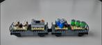 Lego trein: 2 x wagon voor pallettenvervoer (Nieuw!), Ophalen of Verzenden, Nieuw, Complete set, Lego