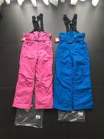 2 NIEUWE SKIBROEKEN / SALOPETTE maat 158-164 roze en blauw, Jongen of Meisje, Ophalen of Verzenden, Highroad, Nieuw