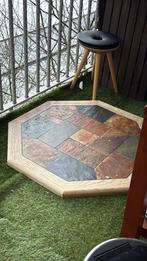 Bovenkant tafel echt steen, Antiek en Kunst, Antiek | Meubels | Tafels, Ophalen