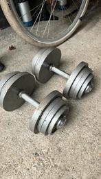 Halter set, Sport en Fitness, Fitnessmaterialen, Ophalen, Zo goed als nieuw, Halterset