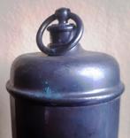 hele oude metalen kruik met dop, jaren 30 - 40, Antiek en Kunst, Ophalen of Verzenden