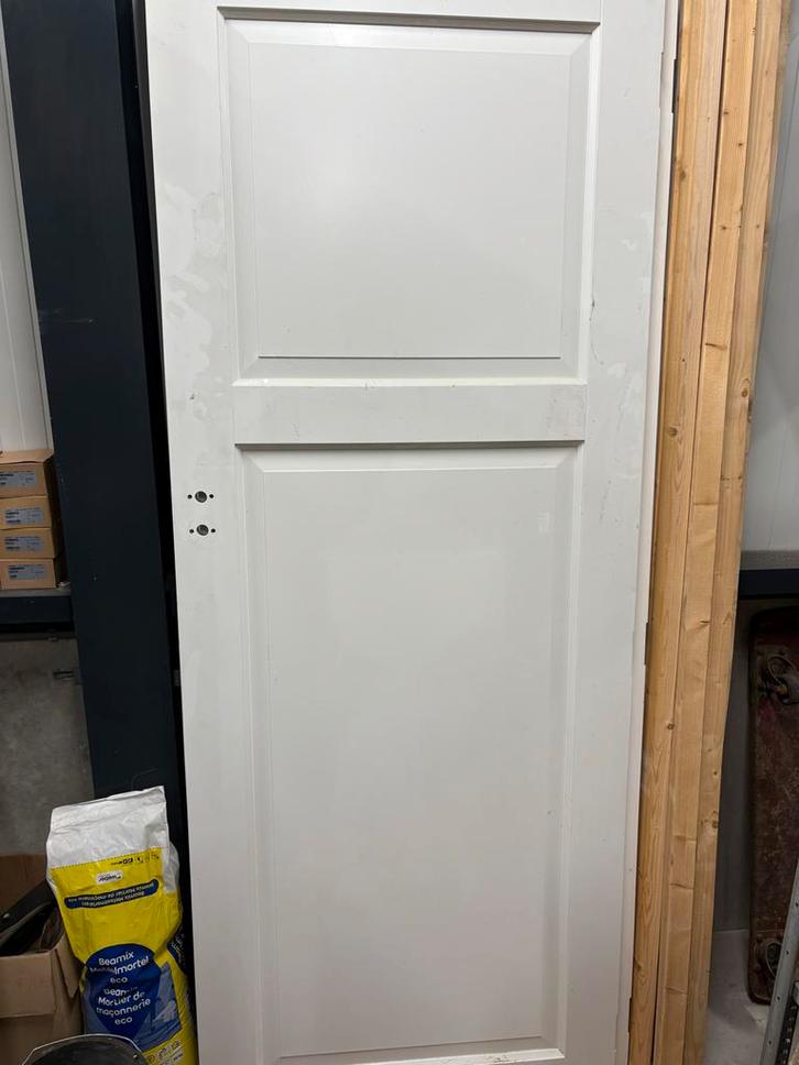 Binnendeur massief 231,5 x 88, Doe-het-zelf en Verbouw, Deuren en Horren, Nieuw, Binnendeur, 215 cm of meer, 80 tot 100 cm, Hout