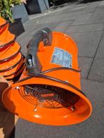 Bouwventilator Vevor met 10mtr. slang, Ophalen, Zo goed als nieuw