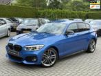 BMW 1-serie 118i Centennial Executive M sport|Trekhaak|Navig, Auto's, BMW, Gebruikt, Blauw, Alcantara, Origineel Nederlands
