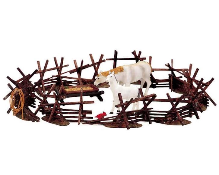 LEMAX | Split Rail Fence 24776 | 2002 (RETIRED), Diversen, Kerst, Ophalen of Verzenden