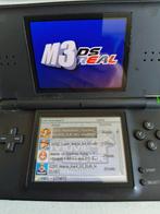 Nintendo ds lite met oa een originele pokemon pearl version, Spelcomputers en Games, Met games, Gebruikt, Zwart, Ophalen of Verzenden