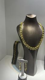 22k gouden ketting set, Sieraden, Tassen en Uiterlijk, Ophalen, Zo goed als nieuw, Goud