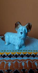 Vintage porselein terriër hond Foreign 9000, Verzamelen, Beelden en Beeldjes, Ophalen of Verzenden, Zo goed als nieuw, Dier