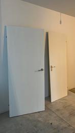 2 deuren, Doe-het-zelf en Verbouw, Deuren en Horren, Ophalen, Zo goed als nieuw, Binnendeur, 200 tot 215 cm