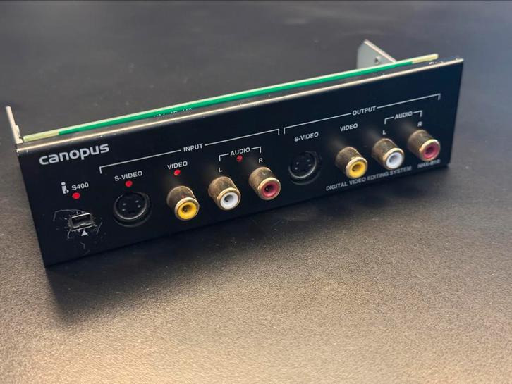 Canopus NHX-B10 Bay Module – EDIUS NX, Computers en Software, Videokaarten, Gebruikt, Ophalen of Verzenden