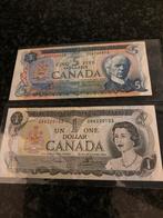 Canadese Dollar Biljetten Set, Postzegels en Munten, Bankbiljetten | Amerika, Ophalen of Verzenden, Noord-Amerika, Setje
