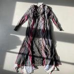 Glenn Martens by H&M gelaagde jurk van Mesh maat XXL, Zwart, Maat 42/44 (L), Nieuw, Ophalen of Verzenden