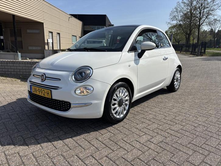 Fiat 500 0.9 TwinAir Turbo Lounge [ panodak,leer,Fm navi,air, Auto's, Fiat, Bedrijf, Te koop, ABS, Airbags, Airconditioning, Alarm