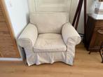 EKTORP Fauteuil, beige. Ophalen begane grond, Huis en Inrichting, Fauteuils, Ophalen, Gebruikt, 75 tot 100 cm