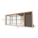 Voliere aluminium Noor | model 1, Ophalen of Verzenden, Nieuw, Aluminium, Volière