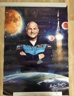 Posters ESA en André kuipers, Gebruikt, Deurposter of groter, Ophalen of Verzenden, Overige vormen