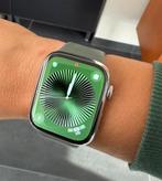 Apple Watch serie 9 | Stainless Steel | ZGAN | 90% batterij, Gebruikt, Apple Watch ⌚️, Ophalen of Verzenden, Overige accessoires