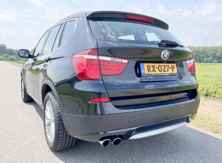 BMW X3 xDrive35i Automaat 306pk 2011 Zwart Voll.Historie HUD, Auto's, BMW, Bedrijf, X3, 4x4, ABS, Achteruitrijcamera, Airbags