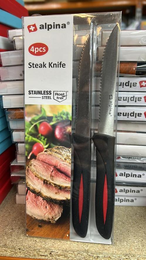 Partij steak messen, Huis en Inrichting, Keuken | Bestek, Nieuw, Rvs of Chroom, Ophalen of Verzenden