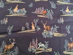 2 lappen Liberty tana lawn 'highland meadow' (1 m + 1,58 m), 120 cm of meer, Paars, Ophalen of Verzenden, Katoen