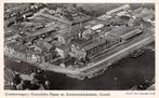 Gouda Bolwerk Jaagpad Goedewaagen Pijpen Aardewerk Luchtfoto, 1940 tot 1960, Zuid-Holland, Ongelopen, Verzenden