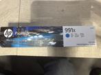 Te koop 1x cartridge HP 991X - Cyan- (Circa 16000 Pagina's), Ophalen of Verzenden, Nieuw, Cartridge, HP (ORIGINEEL)