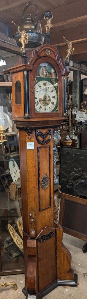 Antieke Friese staande klok schommel mechaniek €650, Antiek en Kunst, Antiek | Klokken, Ophalen