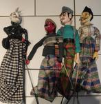 unieke set wayang golek clowns of Punakawan, Ophalen of Verzenden