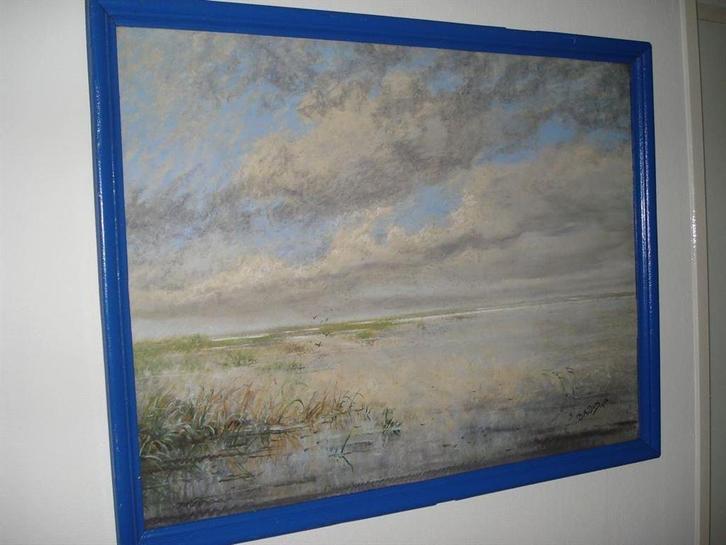 B. A. Dons, pastel, Antiek en Kunst, Kunst | Tekeningen en Foto's, Ophalen