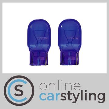 T20 7443 W21/5W DAGRIJ LAMPEN OPEL MEGA WHITE beschikbaar voor biedingen