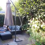 parasol, Tuin en Terras, Parasols, Ophalen, Kantelbaar, Gebruikt, 2 tot 3 meter