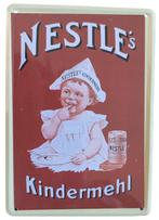 Nestle's Kindermeel - Reclame Nestle - Metalen reclamebord, Verzamelen, Merken en Reclamevoorwerpen, Ophalen of Verzenden, Nieuw
