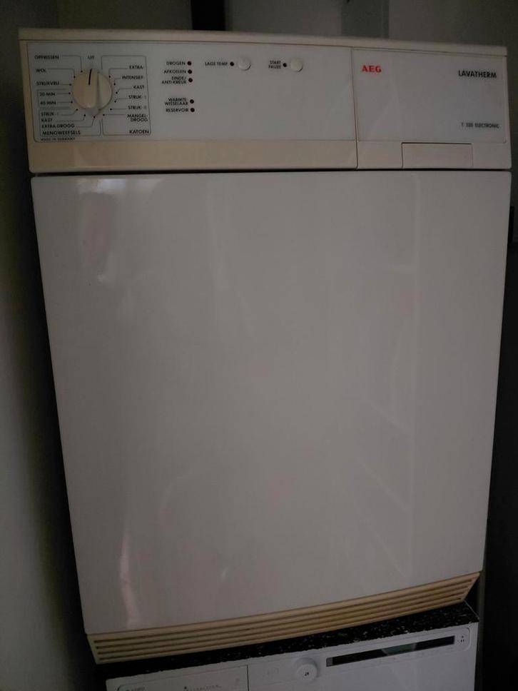 AEG Lavatherm Droogtrommel - Goed Onderhouden, Witgoed en Apparatuur, Wasdrogers, Gebruikt, Condens, Voorlader, 6 tot 8 kg, 85 tot 90 cm