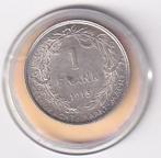 Belgie 1 Frank 1913 met randtikje, Verzenden, België, Losse munt, Zilver
