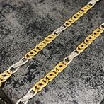 14k gouden ketting prachtig schakel valkenoog, Sieraden, Tassen en Uiterlijk, Kettingen, Ophalen of Verzenden, Nieuw, Goud