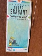 Verkeerskaart van Noord-Brabant, Ophalen of Verzenden, 1800 tot 2000, Nederland, Landkaart