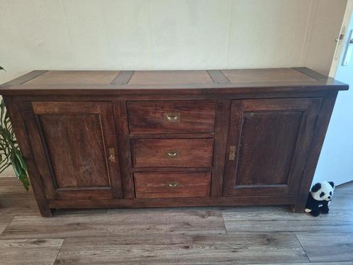 compleet meubel set mahonie hout, Huis en Inrichting, Complete eetkamers, Gebruikt, 4 tot 6 stoelen, Ophalen